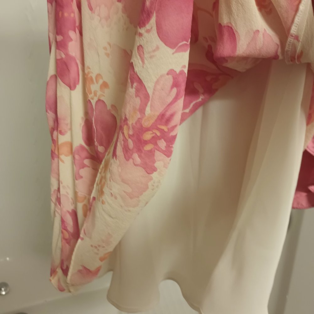 vintage outfit ann taylor/banana republic 100% vintage silk - Picture 4 of 11